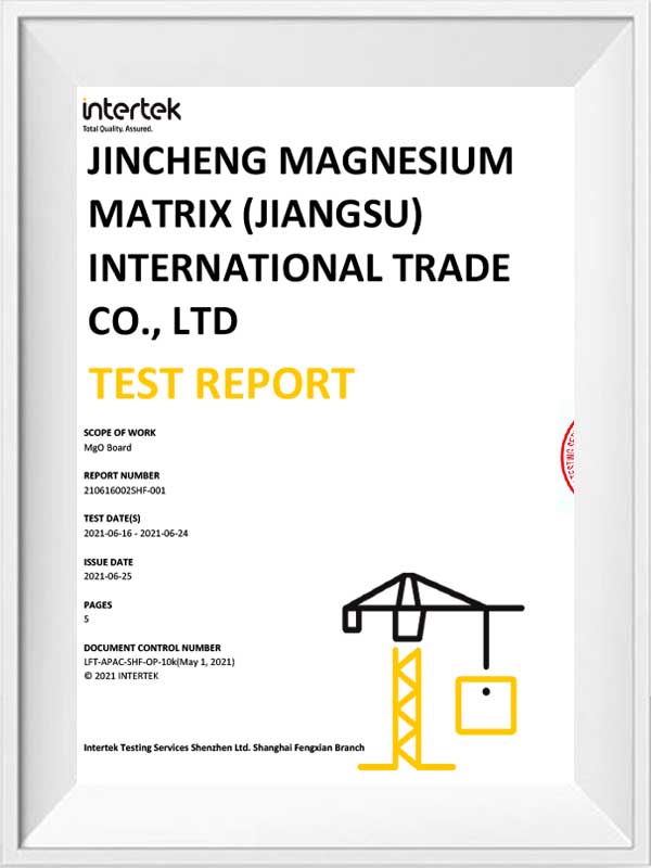 Izvješće o ispitivanju upornosti MGO